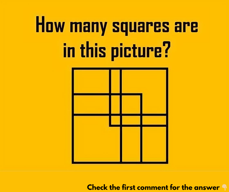 Mind-Bending Puzzle: The True Number of Squares Revealed Mind-Bending Puzzle: The True Number of Squares Revealed
