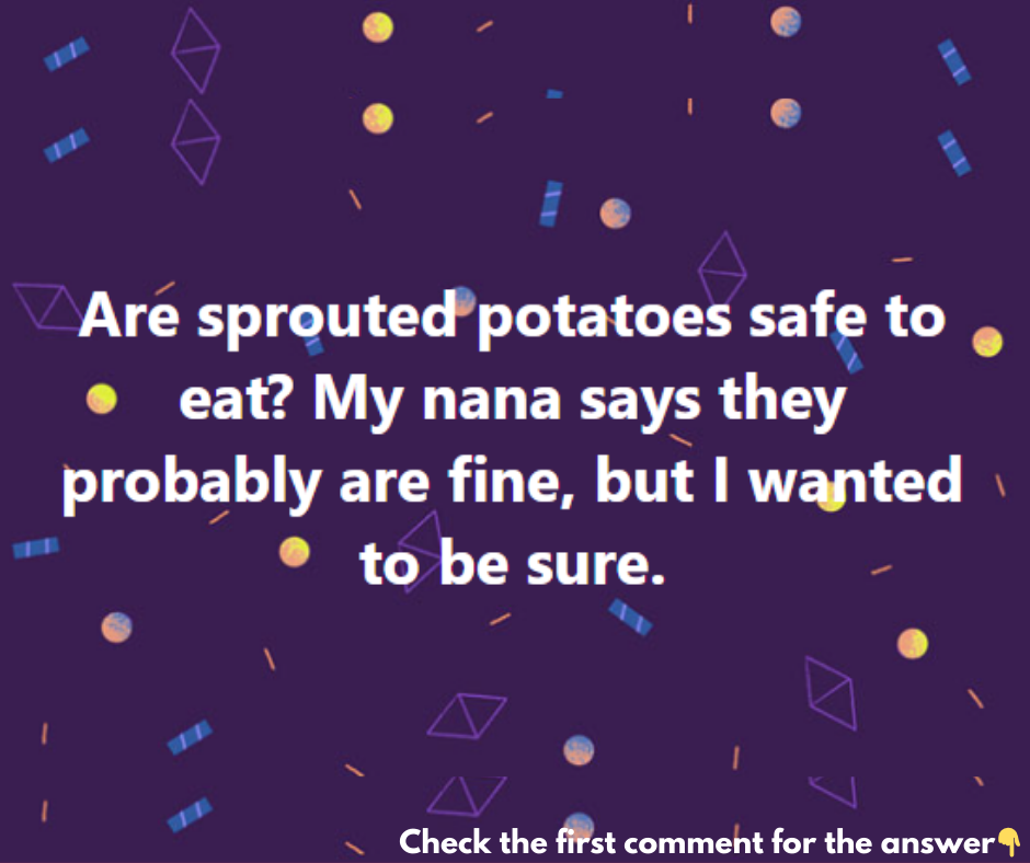 Are sprouted potatoes safe to eat? Here’s everything you need to know Are sprouted potatoes safe to eat? Here’s everything you need to know