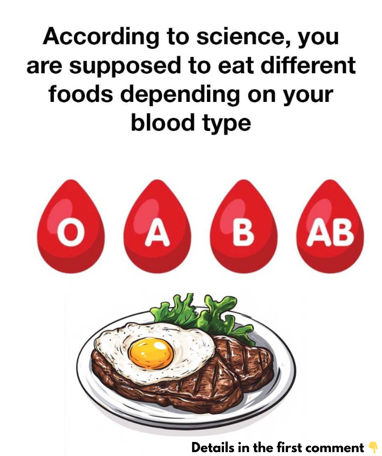 According to science, you are supposed to eat different foods depending on your blood type According to science, you are supposed to eat different foods depending on your blood type