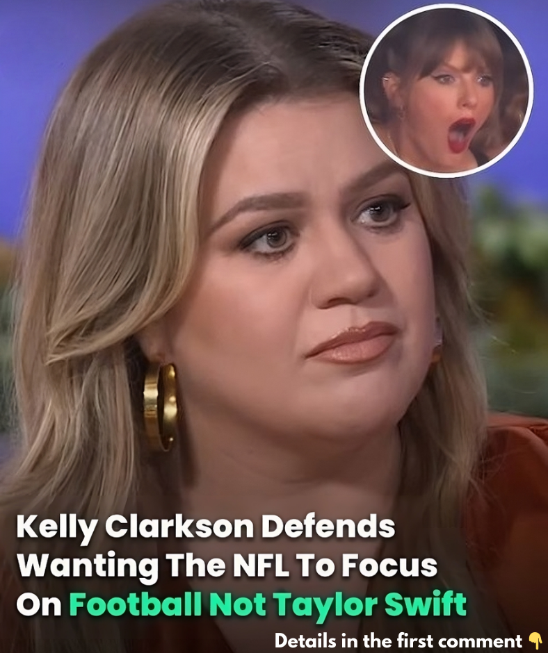 Kelly Clarkson Defends Saying She Wants The NFL To Focus More On Football Than Taylor Swift Kelly Clarkson Defends Saying She Wants The NFL To Focus More On Football Than Taylor Swift