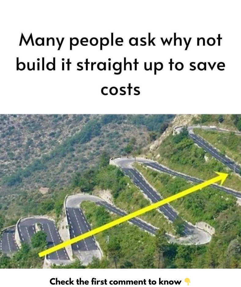 Many people ask why not build it straight up to save costs Many people ask why not build it straight up to save costs