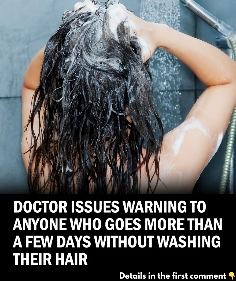 Doctor Issues Warning For Those Who Don’t Wash Their Hair Often Enough Doctor Issues Warning For Those Who Don’t Wash Their Hair Often Enough