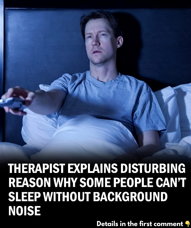 Therapist Reveals Oddly Scary Reason Some People Can’t Fall Asleep Without Background Noise Therapist Reveals Oddly Scary Reason Some People Can’t Fall Asleep Without Background Noise