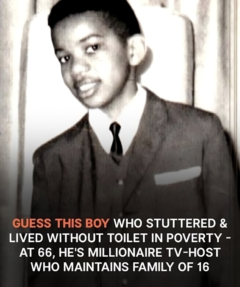 This Stuttering Boy First Saw a Toilet Flush at 5 — At 66, He’s a Millionaire TV Host & Devoted Family Man  This Stuttering Boy First Saw a Toilet Flush at 5 — At 66, He’s a Millionaire TV Host & Devoted Family Man