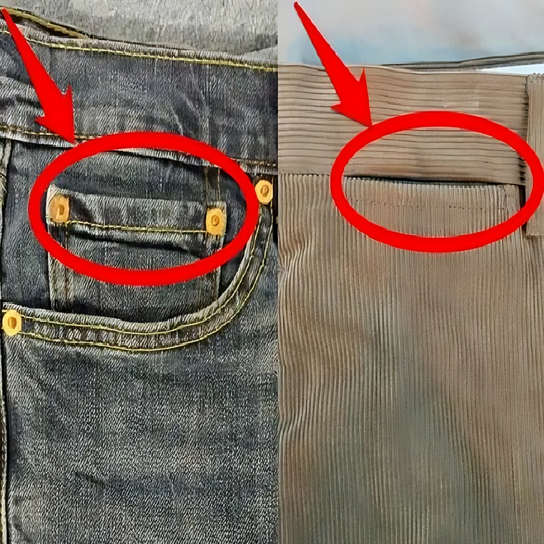 For this reason, every pair of jeans has a little pocket within the front pocket… For this reason, every pair of jeans has a little pocket within the front pocket…