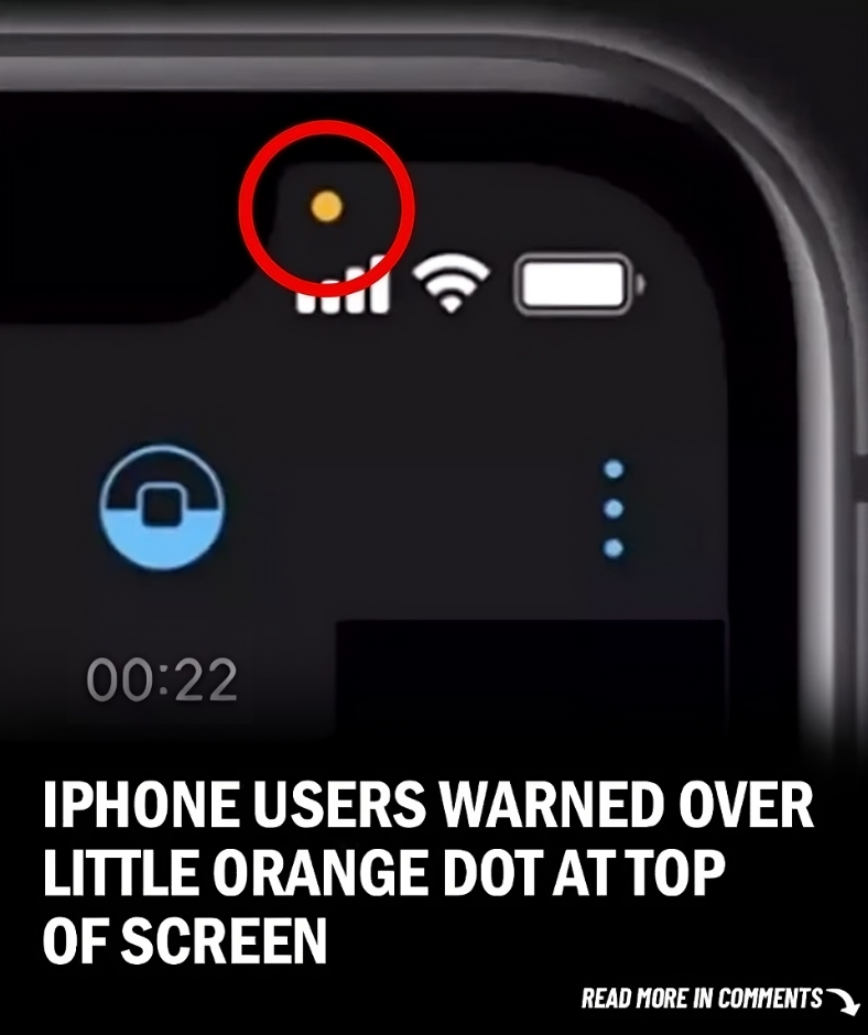 What is The Orange Dot at the Top of My iPhone? What is The Orange Dot at the Top of My iPhone?