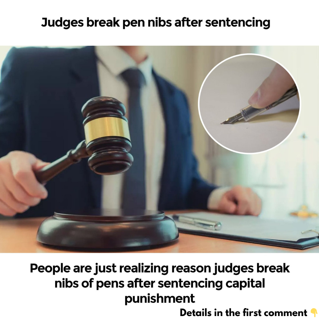 People are just realizing reason judges break nibs of pens after sentencing capital punishment People are just realizing reason judges break nibs of pens after sentencing capital punishment