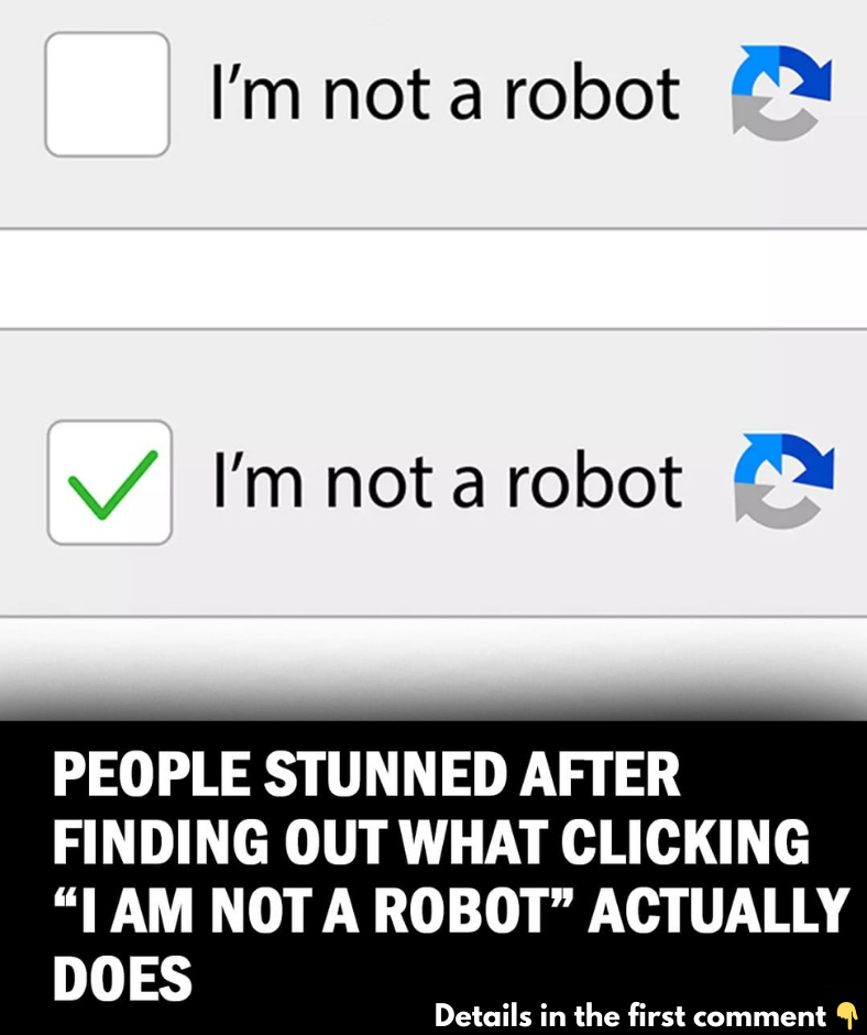 People are just realising what clicking ‘I am not a robot’ really does — and they’re shocked People are just realising what clicking ‘I am not a robot’ really does — and they’re shocked