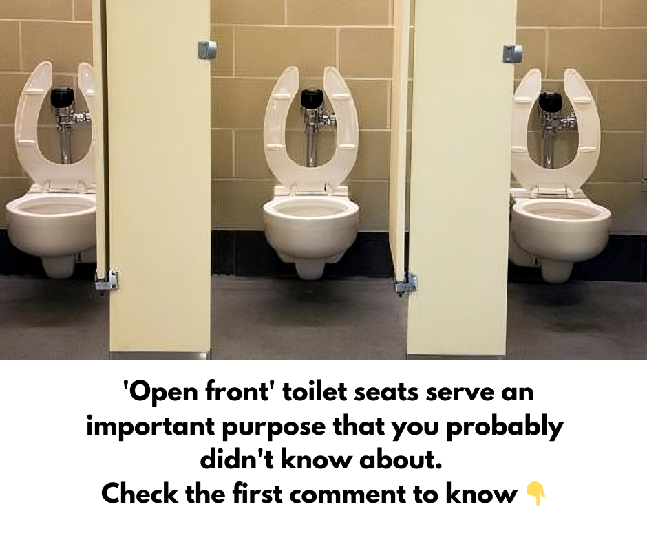 ‘Open front’ toilet seats serve an important purpose that you probably didn’t know about ‘Open front’ toilet seats serve an important purpose that you probably didn’t know about