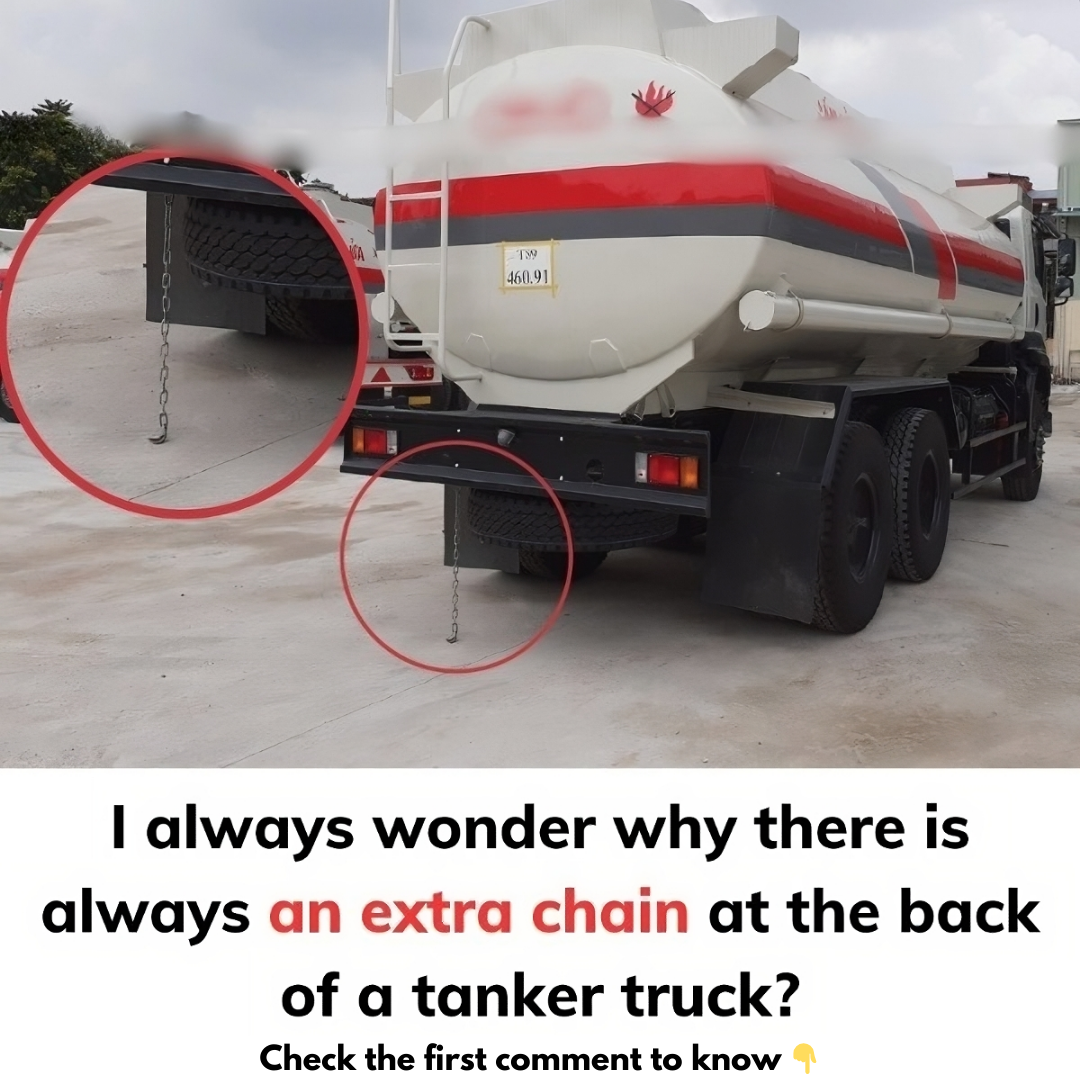 Always Have a Spare Chain on the Back of a Tanker Truck – Here’s Why? Always Have a Spare Chain on the Back of a Tanker Truck – Here’s Why?