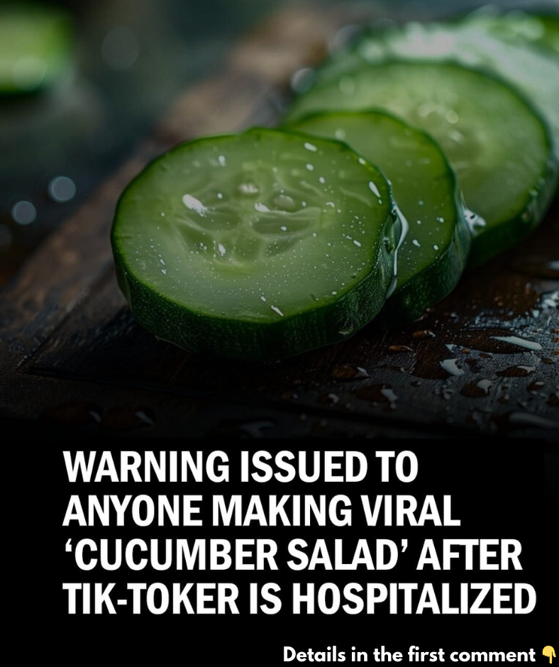 Warning Issued After TikToker Is Hospitalized After Making Viral Cucumber Salad Warning Issued After TikToker Is Hospitalized After Making Viral Cucumber Salad