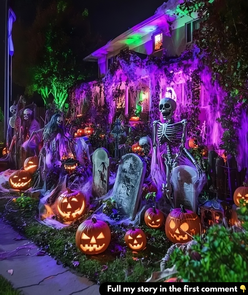 The Family Next Door Always Goes Overboard With Decorations On Halloween — Isn’t It Too Much? The Family Next Door Always Goes Overboard With Decorations On Halloween — Isn’t It Too Much?