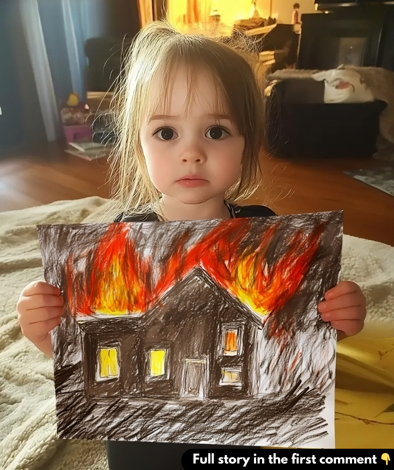 My 4-Year-Old Daughter Started Drawing Dark Pictures after Accidentally Discovering Her Dad’s Secret My 4-Year-Old Daughter Started Drawing Dark Pictures after Accidentally Discovering Her Dad’s Secret