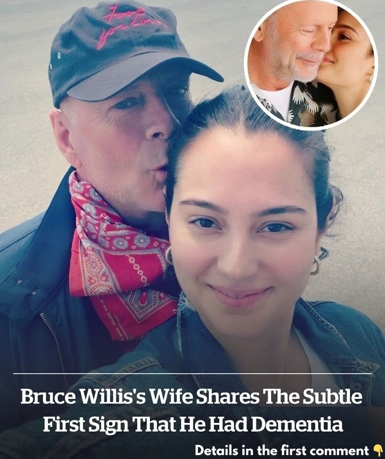 Bruce Willis’s wife shares the subtle first sign that he had dementia Bruce Willis’s wife shares the subtle first sign that he had dementia