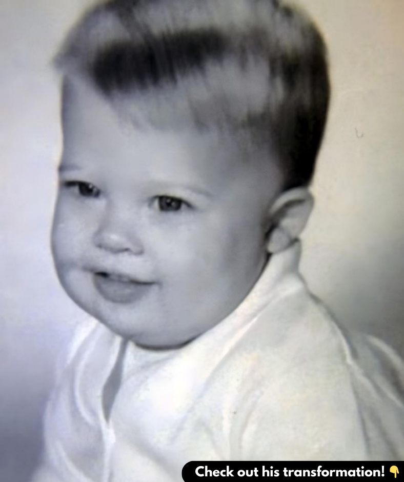 This adorable child photo belongs to a Hollywood legend known for his stunning looks and iconic roles