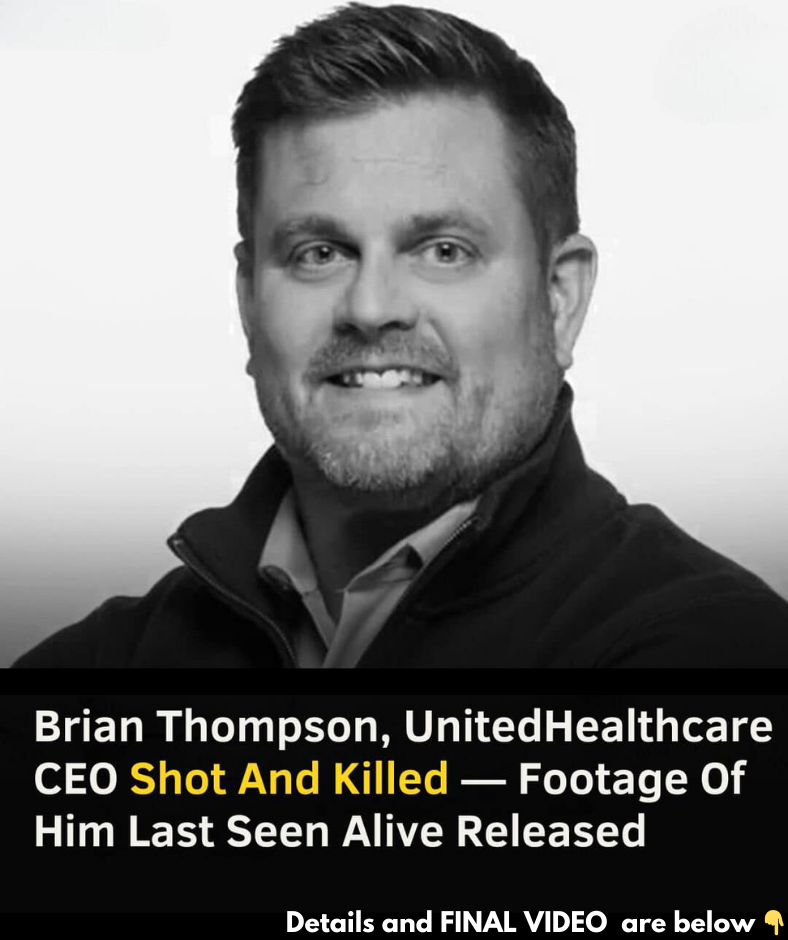 Brian Thompson, UnitedHealthcare CEO Shot And Killed — Footage Of Him Last Seen Alive Released