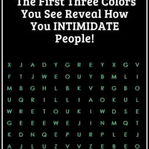 What’s the First Color You See. The Answer Says a Lot What’s the First Color You See. The Answer Says a Lot