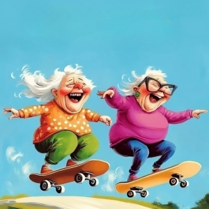 JOKE OF THE DAY: When I went to the park today, I saw an old lady sitting on a bench crying…