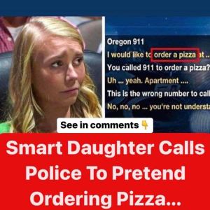 Smart daughter calls police to prêtnd ordering pizza