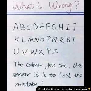 Spot the Error in This Image That’s Confusing Thousands – Can You Do It Spot the Error in This Image That’s Confusing Thousands – Can You Do It
