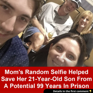 Selfie taken by mom saves son from 99 years in prison