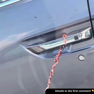 Seeing a Wire Tied Around a Car Door Handle: What It Could Mean