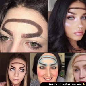 Halo brows: New beauty trend is playful and loopy