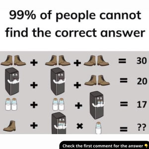 Can You Solve This Math Puzzle? Only 1% of Geniuses Get the Right Answer—Can You? Can You Solve This Math Puzzle? Only 1% of Geniuses Get the Right Answer—Can You?