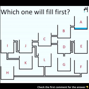 Which One Fills Up First? The Answer Requires Close Observation – Can You Break It Down? Which One Fills Up First? The Answer Requires Close Observation – Can You Break It Down?