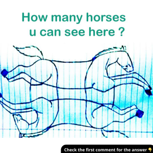 How Many Horses Are There? Find Out the Surprising Answer Behind the Visual Illusion! How Many Horses Are There? Find Out the Surprising Answer Behind the Visual Illusion!