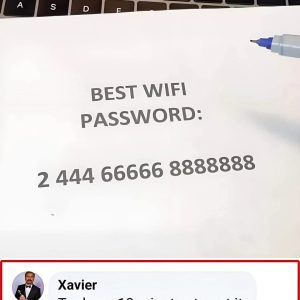 When some one asks for password you can just tell them it’s…