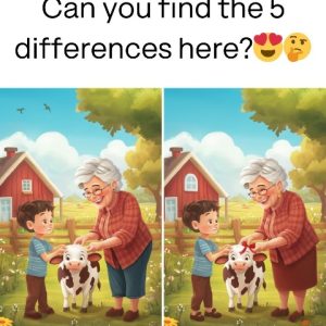 Can You Outsmart This Puzzle? Spot the 5 Differences No One Else Can!