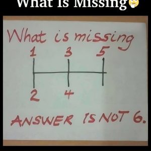 RIDDLE: What Is Missing? RIDDLE: What Is Missing?