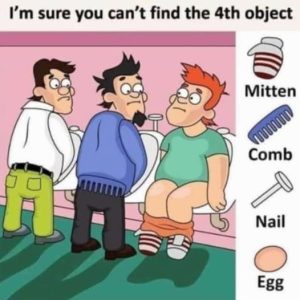 Find Mitten, Comb, Nail, Egg.I’m sure you can’t find the 4th object Find Mitten, Comb, Nail, Egg.I’m sure you can’t find the 4th object