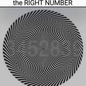 What Number Do You See in This Swirling Illusion? Discover What It Reveals About Your Personality!