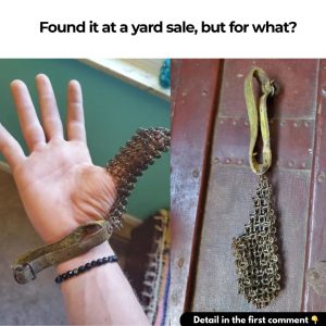 Mysterious object found at yard sale sparks curiosity Mysterious object found at yard sale sparks curiosity