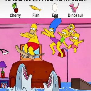 The Simpson Family Puzzle: Can You Find the Hidden Objects? The Simpson Family Puzzle: Can You Find the Hidden Objects?