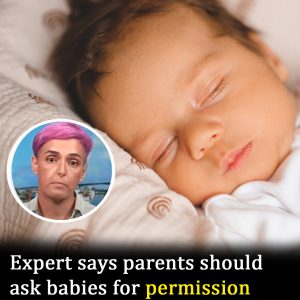 Expert tells parents to ask baby’s consent when changing diapers