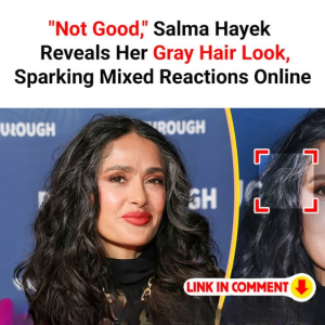 Salma Hayek Reveals Her Gray Hair Look, Sparking Mixed Reactions Online, “Not Good”