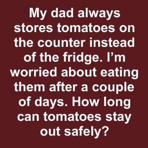 No one told me about that.