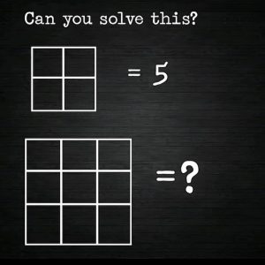 Can You Crack This Tricky Square Puzzle? Test Your Skills and See If You’re Among the Elite Problem-Solvers!