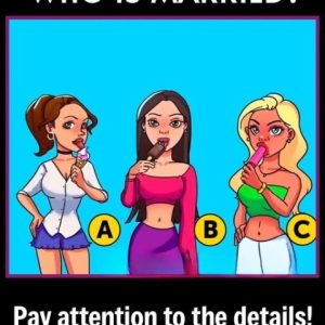 IQ Puzzle: Who Among Them Is Married?