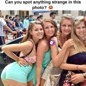 Find the unusual details in the photo