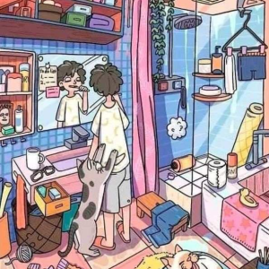 Can you find these hidden objects: rake, pennant, triangular ruler, fish. Can you find these hidden objects: rake, pennant, triangular ruler, fish.
