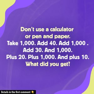 Do You Have What It Takes? Unlock the Answer Using Only Your Mental Math! Do You Have What It Takes? Unlock the Answer Using Only Your Mental Math!