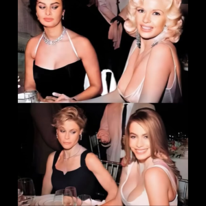 The iconic photo of Sophia Loren and Jayne Mansfield recreated by Sofia Vergara and Julie Bowen. What Sophia Loren said about her iconic photo with Jayne Mansfield