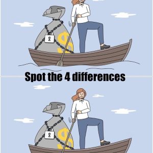 Spot the 4 Differences: A Clever Visual Challenge on the Water Spot the 4 Differences: A Clever Visual Challenge on the Water
