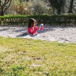 Photo of girl disappearing into ground sparks confusion