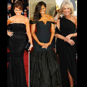 Black Dress Showdown: First Ladies and Celebs Battle for the Crown of Elegance!