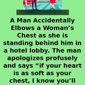 A Man Accidentally Elbows a Woman’s Chest